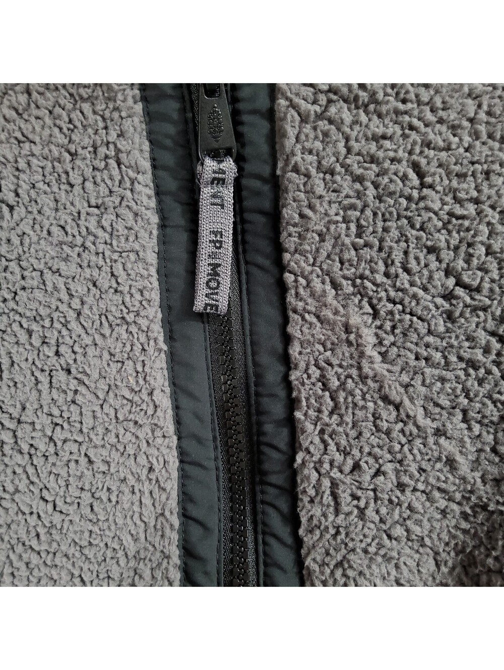 Free People FP Movement Pullover Sweater Mountain High Half-Zip Fleece Sz S Gray - Picture 6 of 9